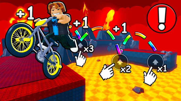 Double Jump Bike Escape official Roblox cover art
